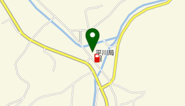 平川郵便局の地図画像