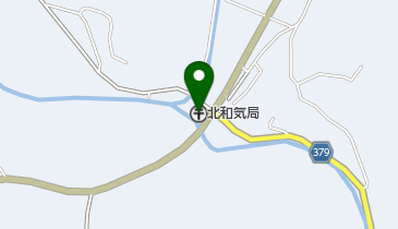 北和気郵便局の地図画像