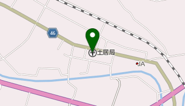 土居郵便局の地図画像