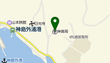 神島郵便局の地図画像