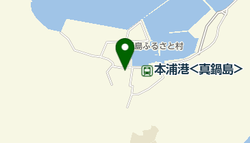 真鍋島郵便局の地図画像