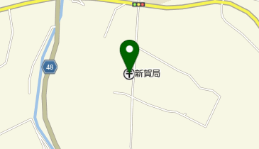 新賀郵便局の地図画像