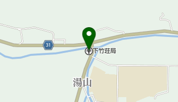 下竹荘郵便局の地図画像