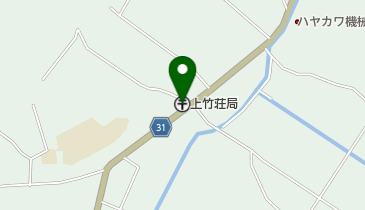 上竹荘郵便局の地図画像
