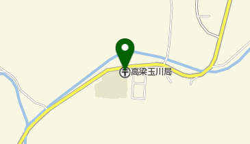 高梁玉川郵便局の地図画像