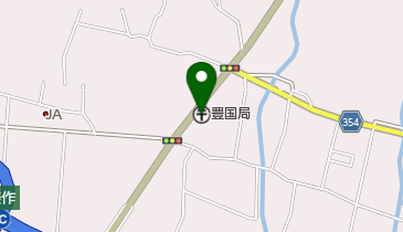豊国郵便局の地図画像