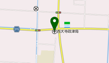 西大寺政津郵便局の地図画像