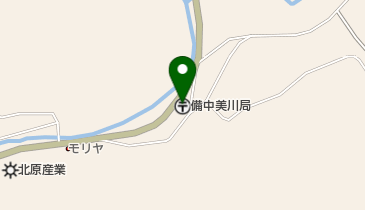 備中美川郵便局の地図画像