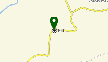 中郵便局の地図画像