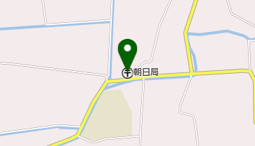朝日郵便局の地図画像