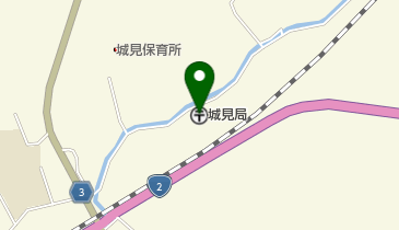 城見郵便局の地図画像