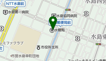 水島郵便局の地図画像