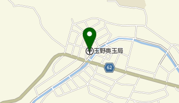 玉野奥玉郵便局の地図画像