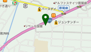 岡山東郵便局の地図画像