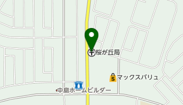 桜が丘郵便局の地図画像