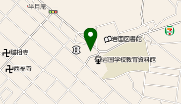 岩国西郵便局の地図画像