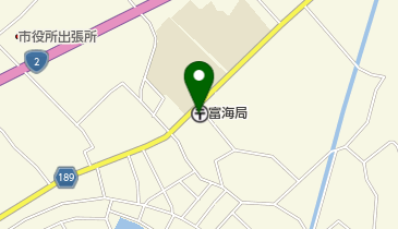 富海郵便局の地図画像