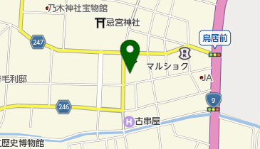 長府郵便局の地図画像