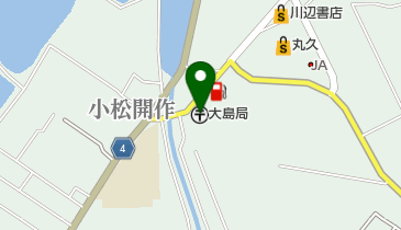 大島郵便局の地図画像