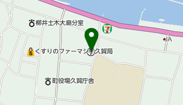 久賀郵便局の地図画像