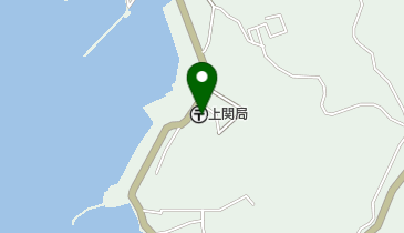 上関郵便局の地図画像