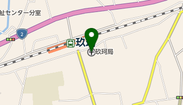 玖珂郵便局の地図画像