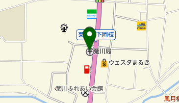 菊川郵便局の地図画像