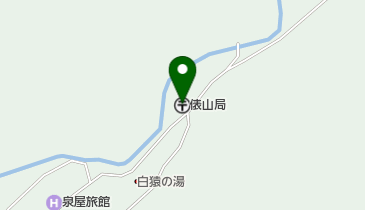 俵山郵便局の地図画像