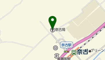 奈古郵便局の地図画像