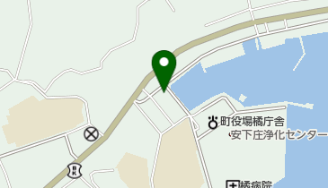 橘郵便局の地図画像