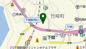 下関郵便局 ゆうちょ銀行 下関店の地図画像