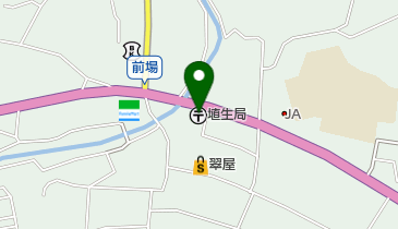 埴生郵便局の地図画像