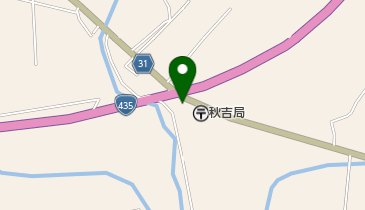 秋吉郵便局の地図画像