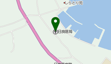 日良居郵便局の地図画像