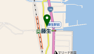 岩国藤生郵便局の地図画像
