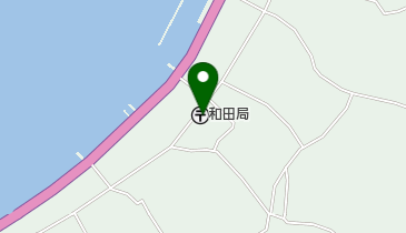 和田郵便局の地図画像
