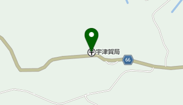 宇津賀郵便局の地図画像