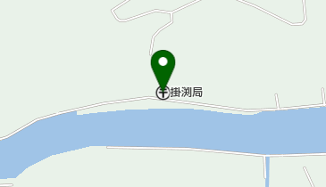 掛渕郵便局の地図画像