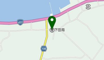 下田郵便局の地図画像