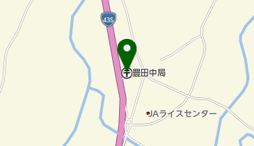 豊田中郵便局の地図画像