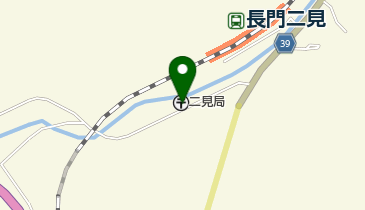二見郵便局の地図画像