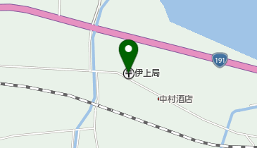 伊上郵便局の地図画像