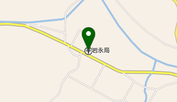 岩永郵便局の地図画像