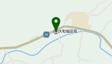 大和塩田郵便局の地図画像