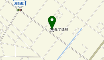 みずほ郵便局の地図画像