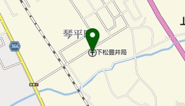 下松豊井郵便局の地図画像