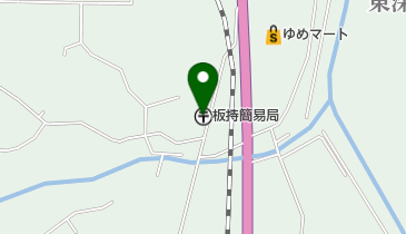 板持簡易郵便局の地図画像