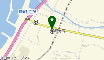 双海郵便局の地図画像