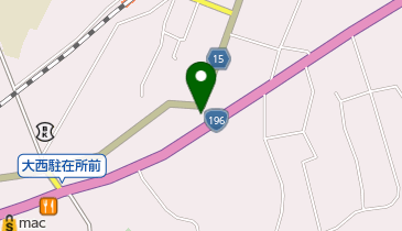 大西郵便局の地図画像