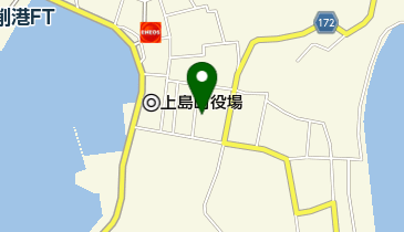 弓削郵便局の地図画像